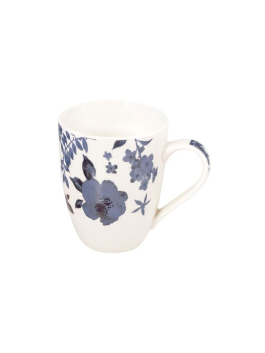 Max Home Mug made of Porcelain Blue 340ml 1pcs