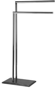 Andrea House Double Wall-Mounted Bathroom Freestanding Towel Rack ​81.5x81.5cm Silver