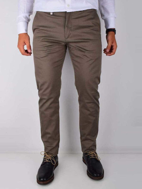 Vittorio Artist Men's Trousers Chino Brown