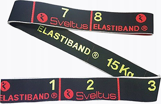 Sveltus Sveltus Resistance Band Elastic Band Light Black 0.9m
