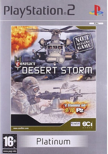 jeu CONFLICT DESERT STORM II pour playstation 2 PS2 francais game guerre COMPLET | UK