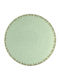XM-Casa Πιάτο Γλυκού από Πορσελάνη Λευκό 17cm 6τμχ