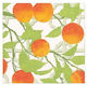 Χαρτοπετσέτες Cocktail Πορτοκαλί 12.7x12.7εκ. 20τμχ