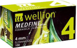Wellion Medfine Plus Βελόνες 32G 100τμχ