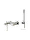 Eurorama Mischung Bade- / Duscharmatur Badewanne Komplettes Set Silber