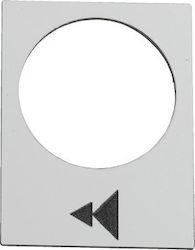 Schneider Electric Harmony Xac Σήμανση Βιομηχανικών Εγκαταστάσεων ZB2BY4903