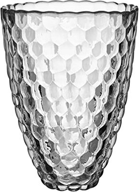 Orrefors Crystal Vase Raspberry Transparent 12.4x16cm