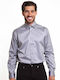 Long-sleeved Cotton Shirt Black