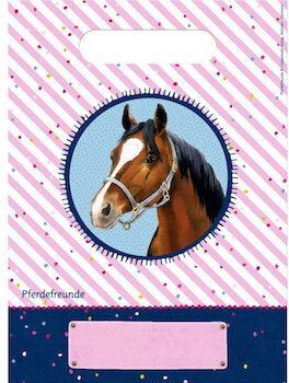 Die Spiegelburg Horse Bag for Gift Multicolour 16.5x23cm