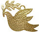 Tatu Moyo Metallic Threaded Motif for Jewelry 5.3x3.6cm. Set 25pcs