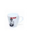 Lelit Cană Espresso Din porțelan Alb 70ml