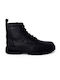 Calvin Klein Men's Leather Boots Black