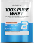 Biotech USA 100% Pure Whey Πρωτεΐνη Ορού Γάλακτος Χωρίς Γλουτένη με Γεύση Φράουλα 28gr