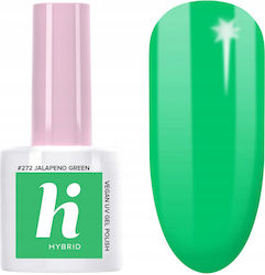 Hi Hybrid Gloss Βερνίκι Νυχιών 272 Jalapeno Green 5ml