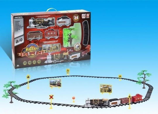 Set mit Zug mit Ton, Licht und Rauch für 3++ Jahre