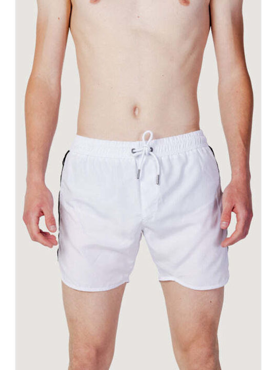 Trussardi Men's Swimwear Shorts White