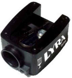 Lyra Plastic Pencil Sharpener Black