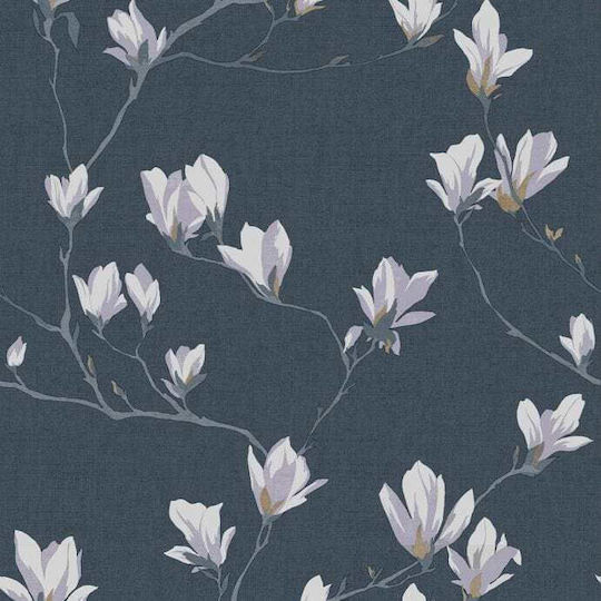 Tapet De Perete Magnolia Grove Albastru 1000x53cm