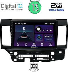 Digital IQ Ηχοσύστημα Αυτοκινήτου για Mitsubishi Lancer Mini ONE 2008> (Bluetooth/USB/AUX/WiFi/GPS/Android-Auto) με Οθόνη Αφής 10"