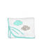 Baby Star Hooded Baby Bath Towel Mint