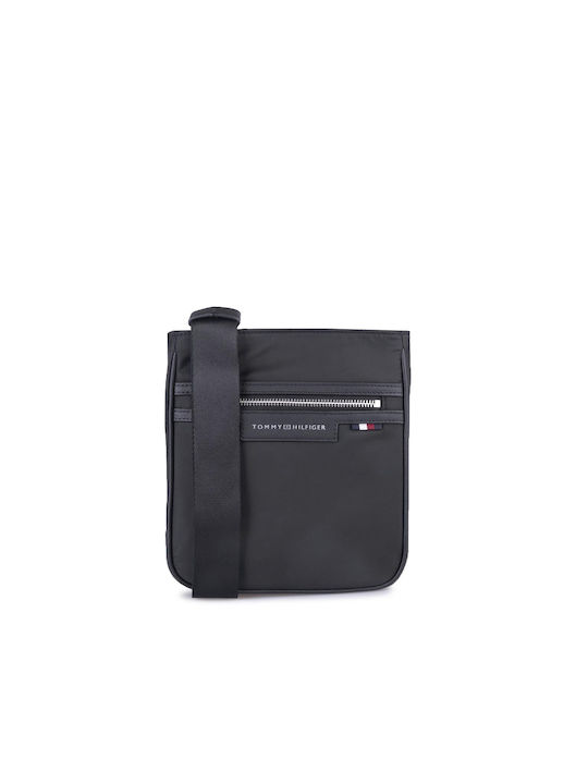 Tommy Hilfiger Shoulder / Crossbody Bag Th Pique Mini with Zipper Black 4cm