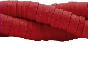 Clay Craft Beads Brown 400pcs 6mm