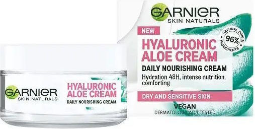 Garnier Хиалуронова Хидратиращ Крем за Лице с Алое Вера 50ml