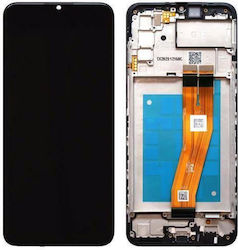 Οθόνη με Πλαίσιο για Galaxy A02s (Μαύρο)