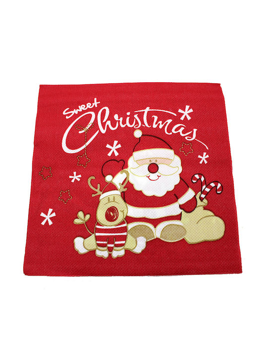 Set Weihnachts-Papierservietten B33xL33cm. 20Stück