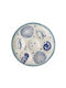 Modigliani Platou Decorativ Albastru 1buc