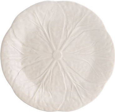 Bordallo Pinheiro Christmas Plate Ceramic Beige D19cm.