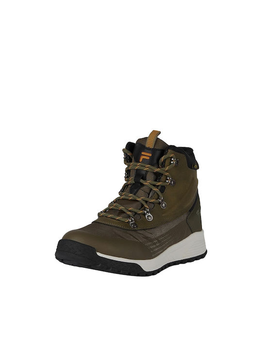 Fila Hikebooster Men's Hiking Boots Waterproof Green