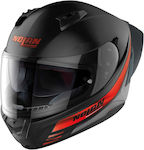 Nolan N60-6 Sport Outset Full Face Helmet with Pinlock and Sun Visor ECE 22.06 21 Mat Black/Red