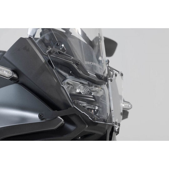 SW-Motech Προστατευτικό Φαναριού Μοτοσυκλέτας Honda Transalp Διάφανο