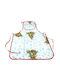 Christmas Kitchen Αpron White L66xW53cm.