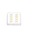 Ro-Ro Accessories Nose Earring Hoop made of Silver Gold Plated