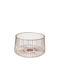 Cosy & Trendy Dekoratives Korbweide Korb mit Griffen Orange 30x30x15.5cm