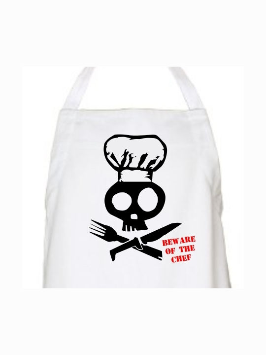 Beware of the chef apron - Black