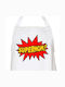 Supermom Kitchen Apron - White