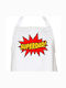 Kitchen apron Superdad - White