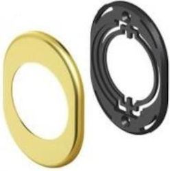 Securemme Rosette - Türschild Gold