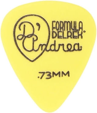 D'Andrea Πένα Κιθάρας Formula Delrex 351 Medium Συσκευασία 1τμχ