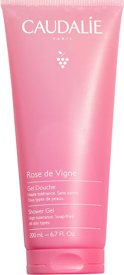 Caudalie Rose De Vigne Αφρόλουτρο σε Gel με Aloe Vera & Άρωμα Τριαντάφυλλο 200ml
