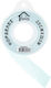 Cosmofan Satin,σατεν Band Monochrom Blau 22.5me...