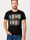 T-shirt Μαύρο