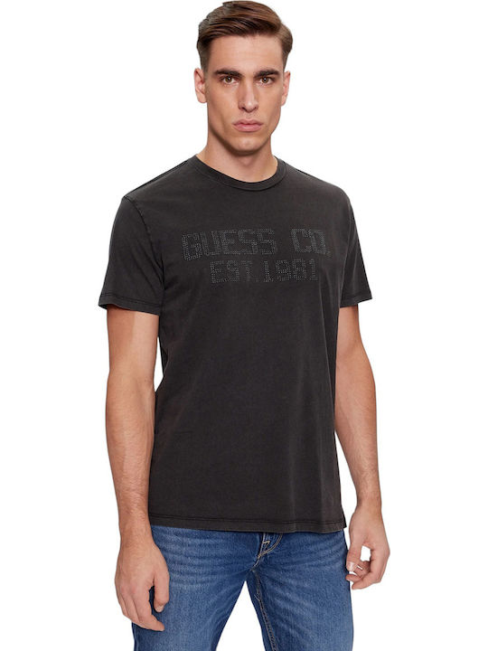 Guess Tricou Black