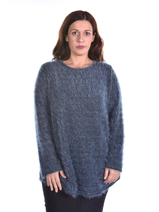 Raiden Women's Long Sleeve Sweater Petrol