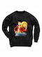 Sweatshirt One Piece Black