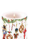 Marva Christmas Candle 8x7.5cm