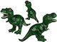 Money Box Plastic Green 19x22cm